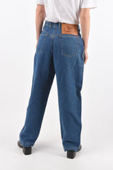 double pleat D-CONCIAS-SP4 baggy jeans L.32